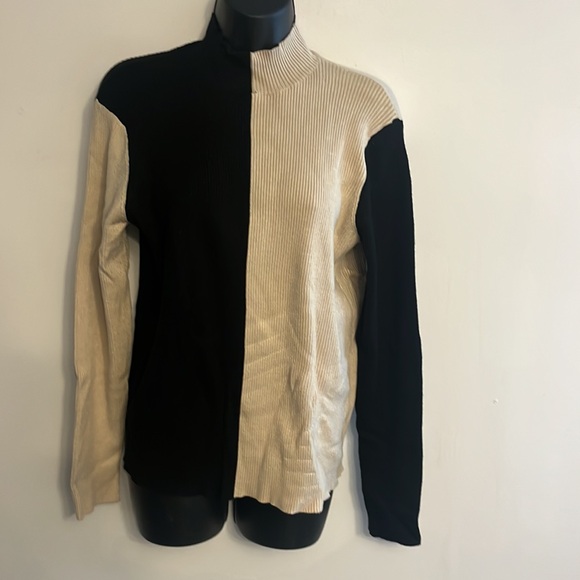 YAL womens two colored sweater size XL - Picture 11 of 13